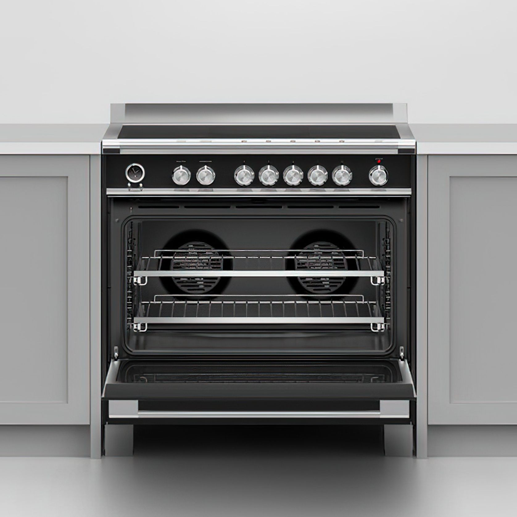 F&P Freestanding Cooker, Induction, 90cm, 5 Zones gallery detail image