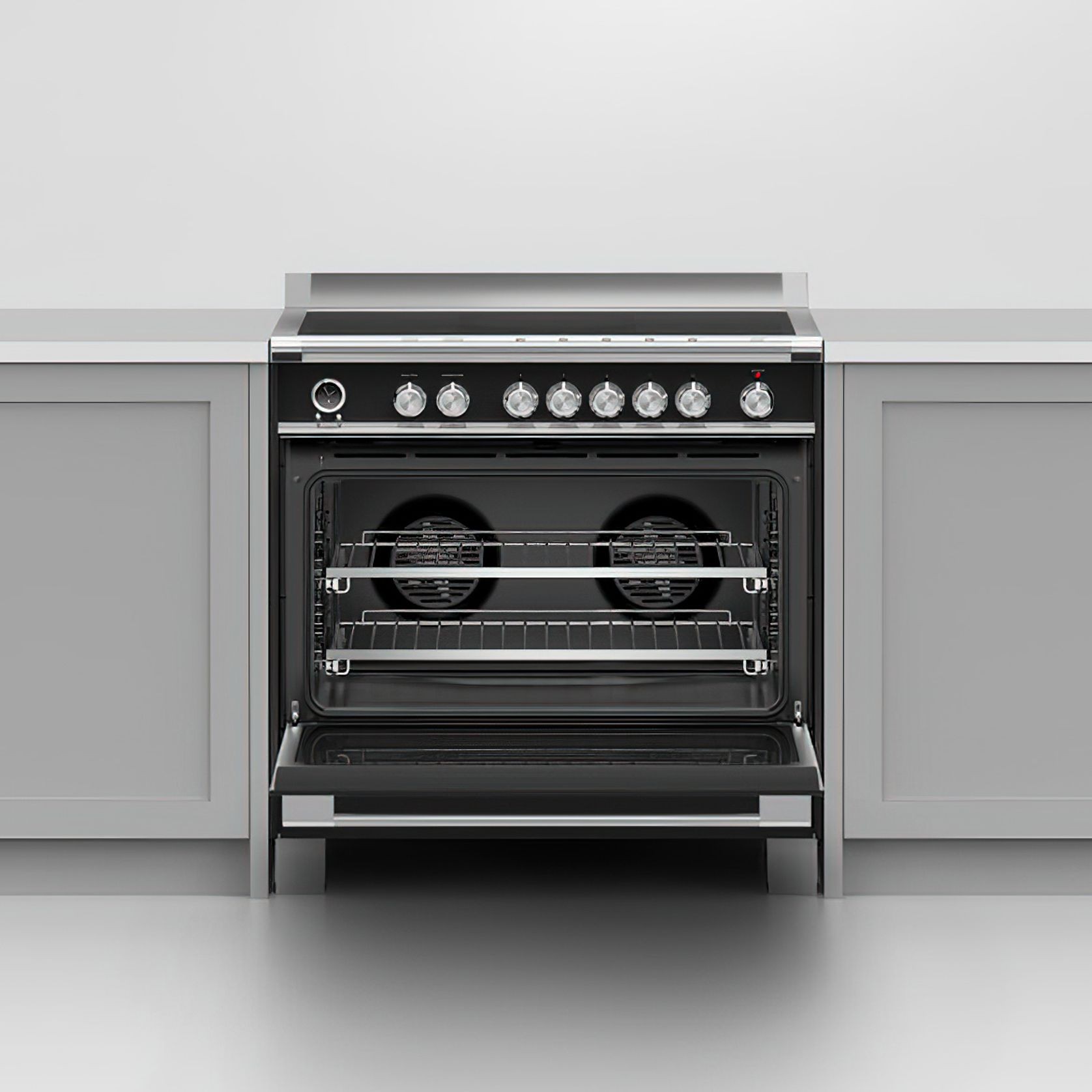 F&P Freestanding Cooker, Induction, 90cm, 5 Zones gallery detail image