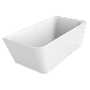 1700mm Tilt Right Hand Corner Bath Gloss White gallery detail image
