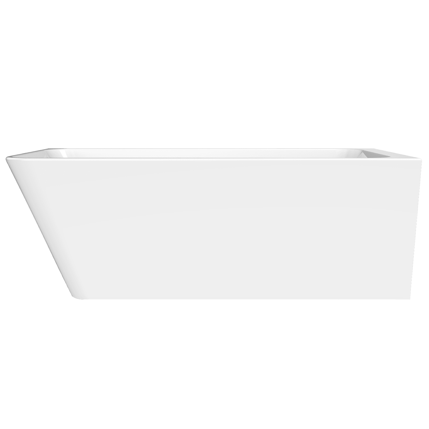 1700mm Tilt Right Hand Corner Bath Gloss White gallery detail image
