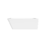 1700mm Tilt Right Hand Corner Bath Gloss White gallery detail image