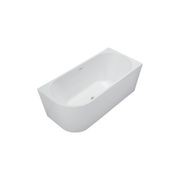 Isabella Acrylic Corner Bath with Overflow gallery detail image