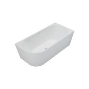 Isabella Acrylic Corner Bath with Overflow gallery detail image