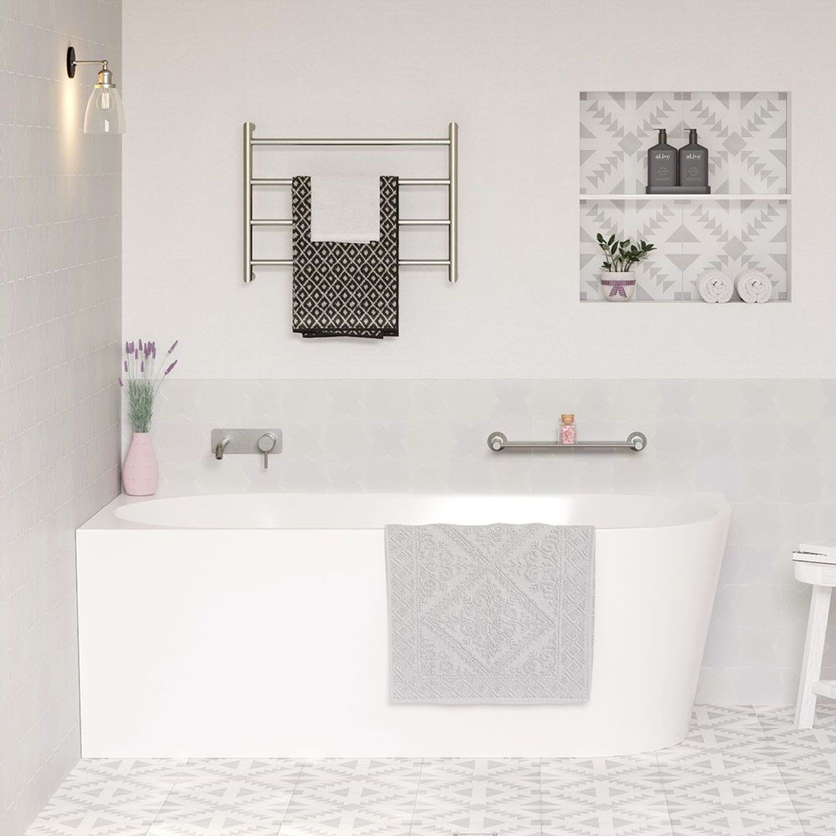 Isabella Acrylic Corner Baths gallery detail image