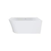 Chloe Acrylic Corner Bath with Overflow, 1400mm gallery detail image