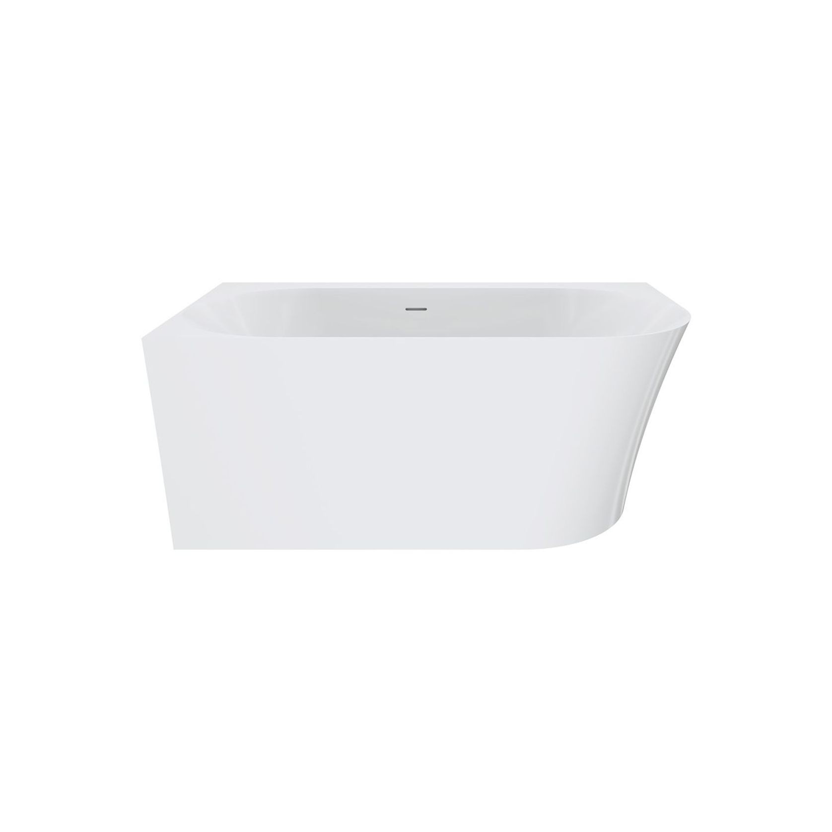 Chloe Acrylic Corner Bath with Overflow, 1400mm gallery detail image