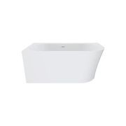 Chloe Acrylic Corner Bath with Overflow, 1400mm gallery detail image