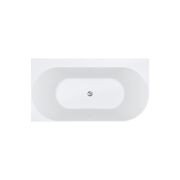 Chloe Acrylic Corner Bath with Overflow, 1400mm gallery detail image