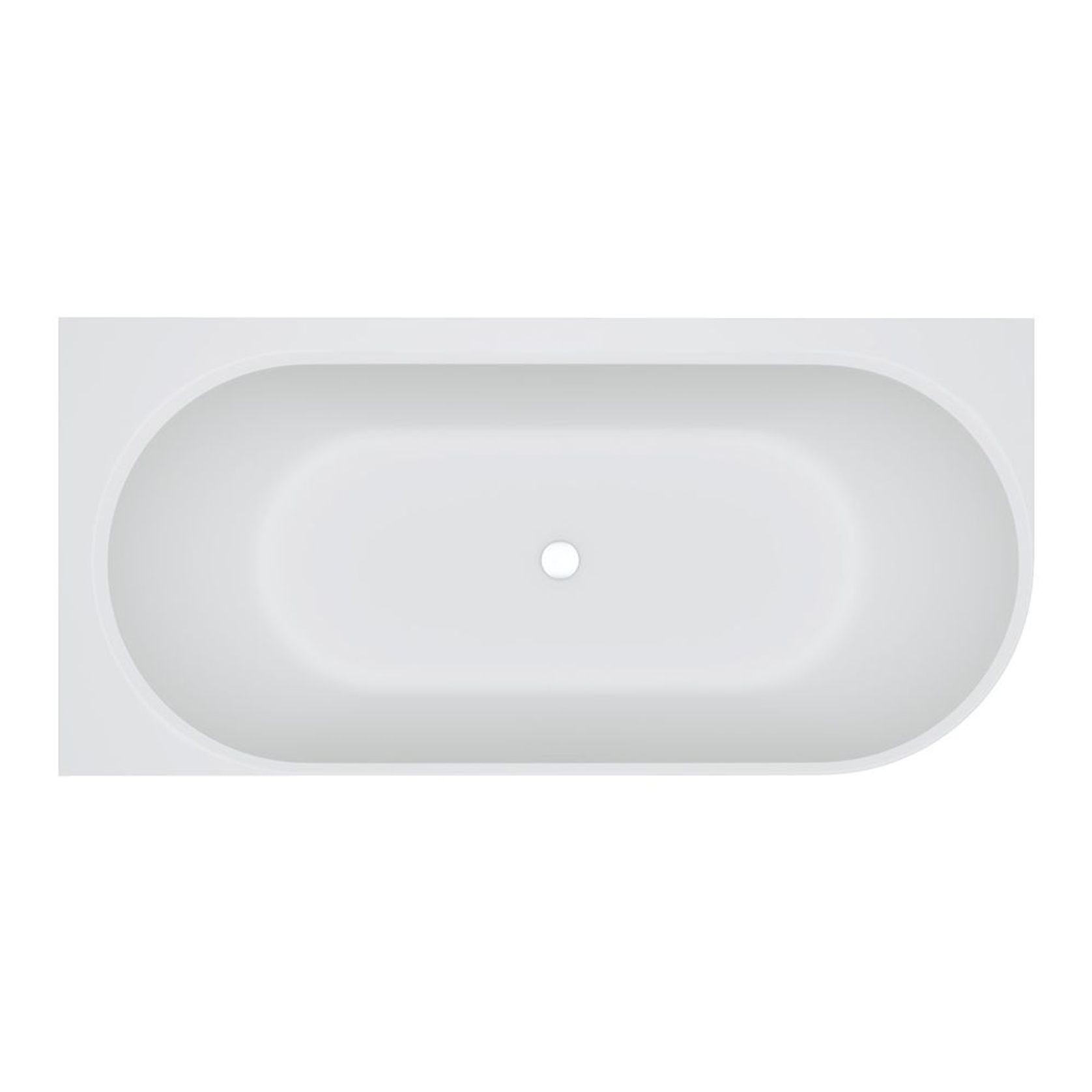 Matta Solid Surface Corner Baths, 1700mm gallery detail image