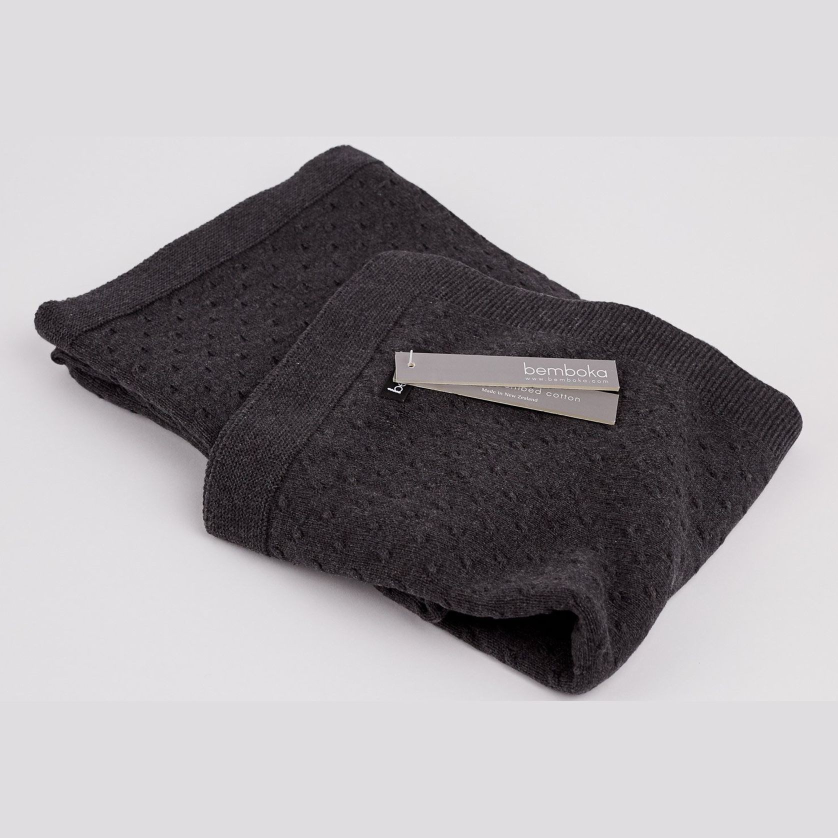 Knot Cotton Baby Cot Blankets gallery detail image