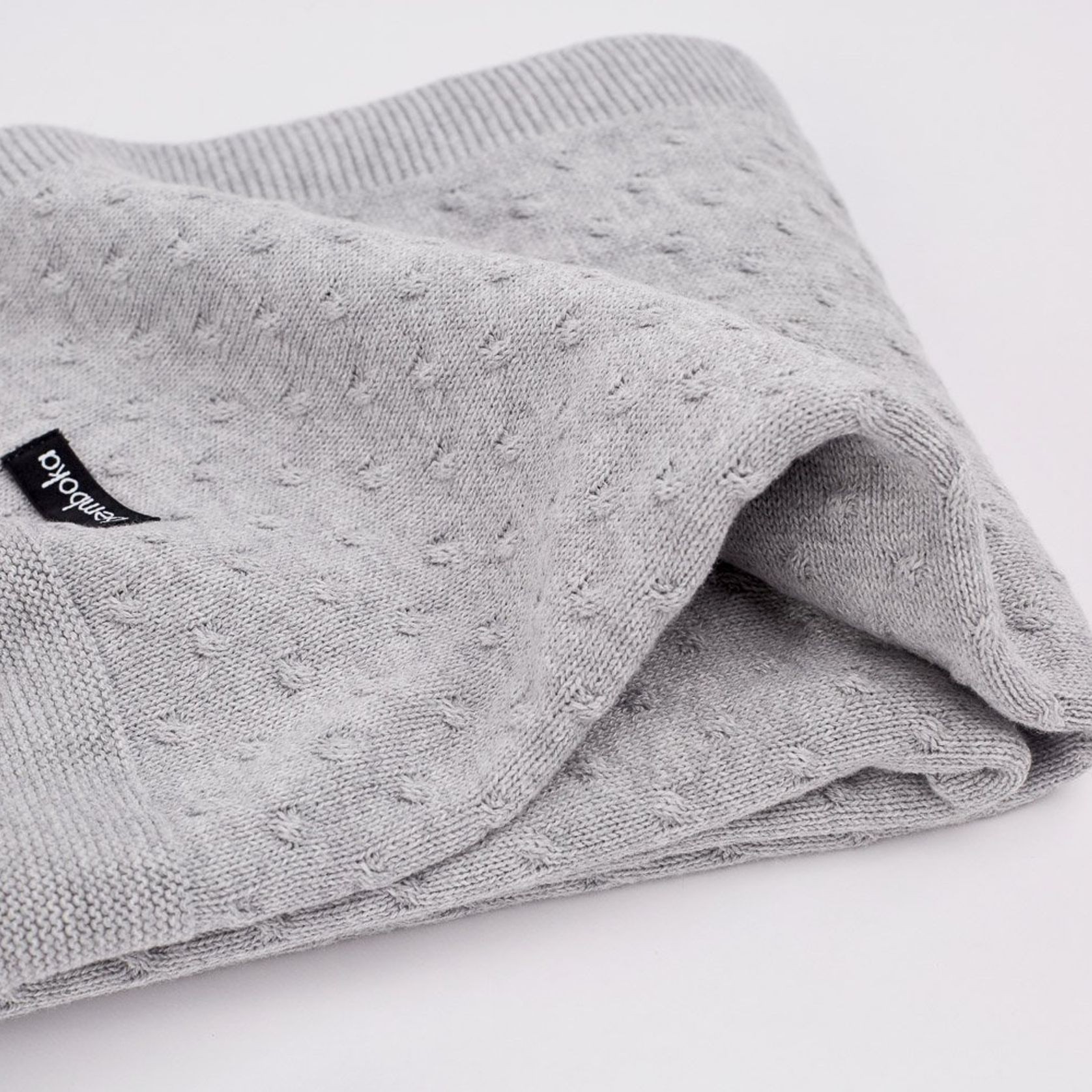 Knot Cotton Baby Cot Blankets gallery detail image