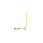 Mecca Care 32mm Ambulant 90 Degree Bent Tube Grab Rail 450X450mm Brushed Gold gallery detail image