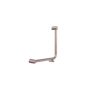 Mecca Care 32mm Ambulant 90 Degree Bent Tube Grab Rail 450X450mm Brushed Bronze gallery detail image