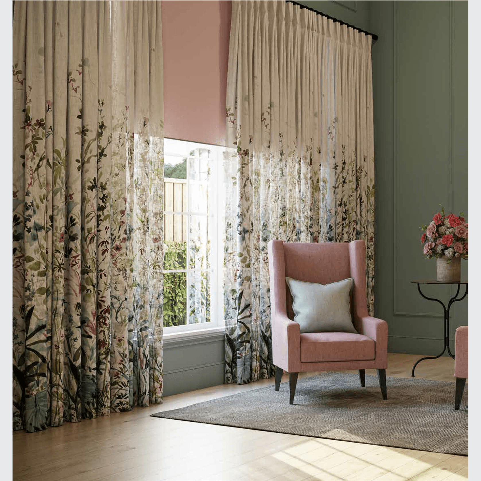 Botanical Sheers Collection | Laura Ashley gallery detail image