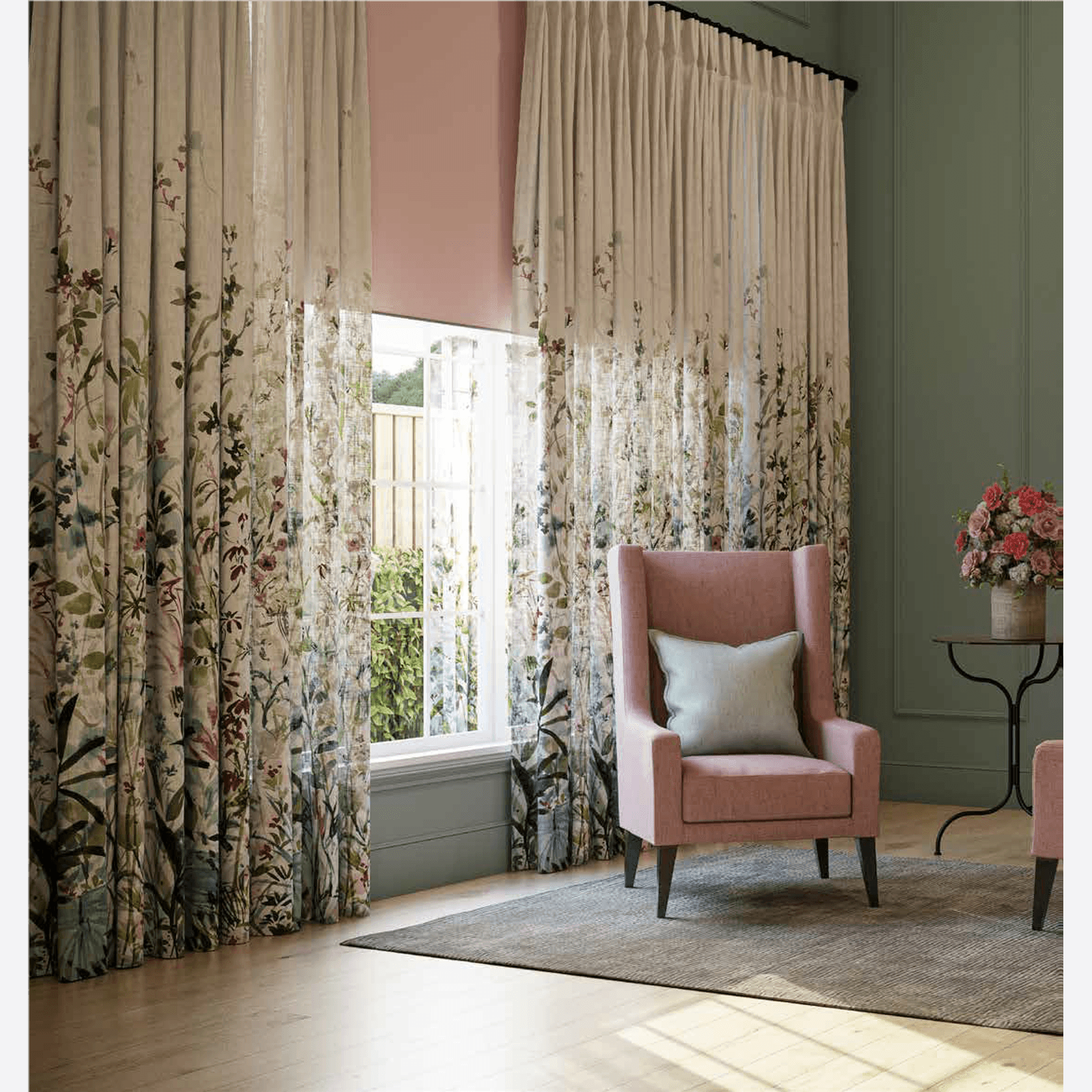 Botanical Sheers Collection | Laura Ashley gallery detail image