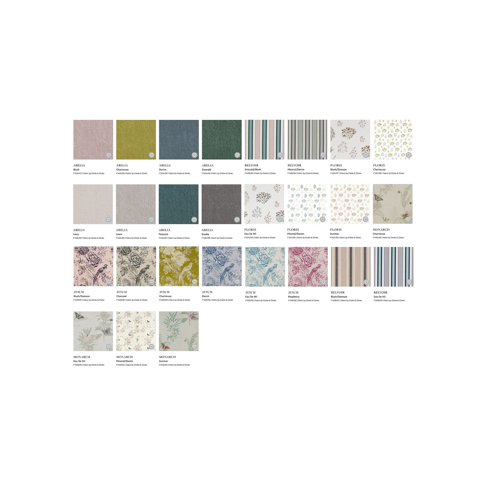 Clarke & Clarke Fabrics | Botanist gallery detail image