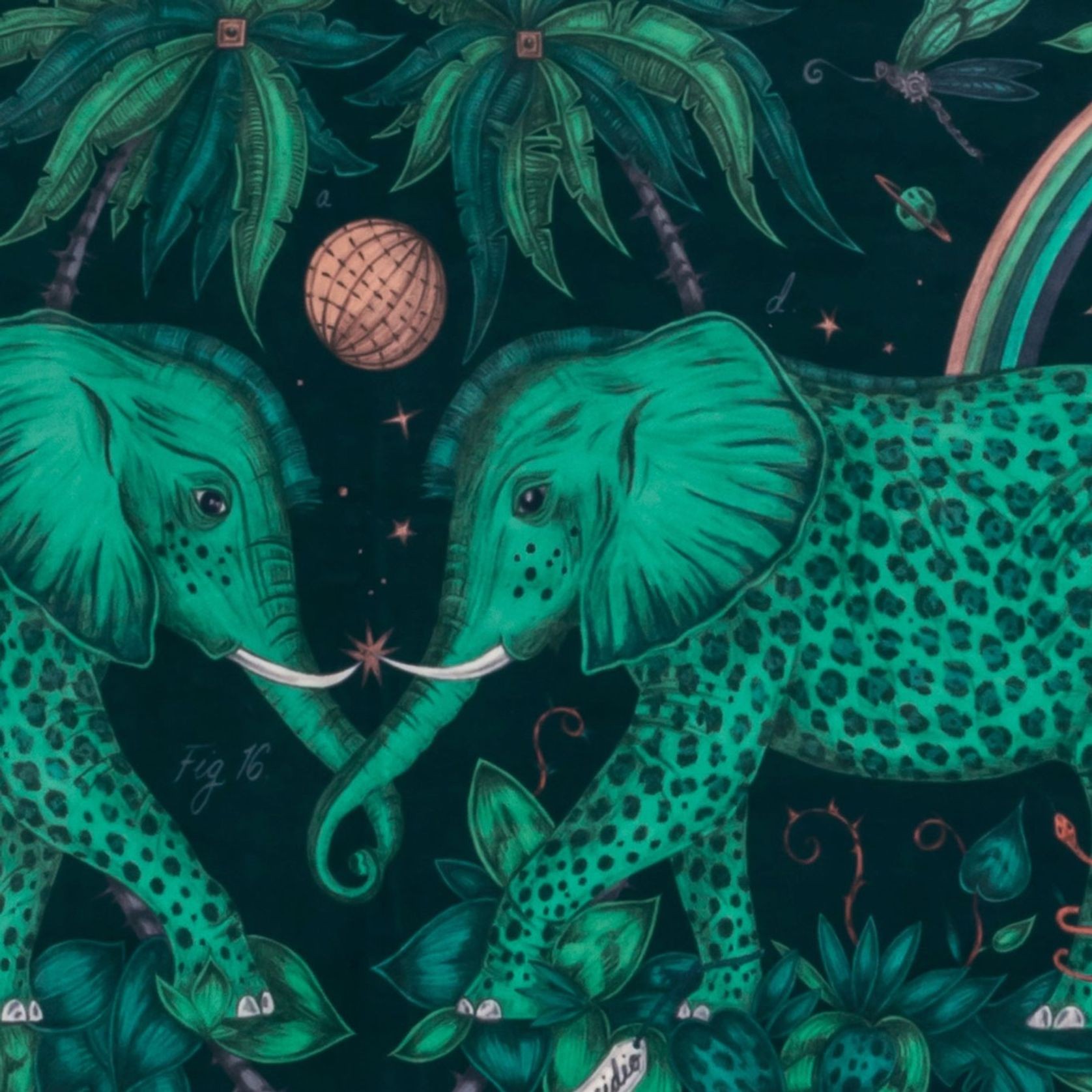 Clarke & Clarke Wilderie Fabric & Wallpaper Collection gallery detail image