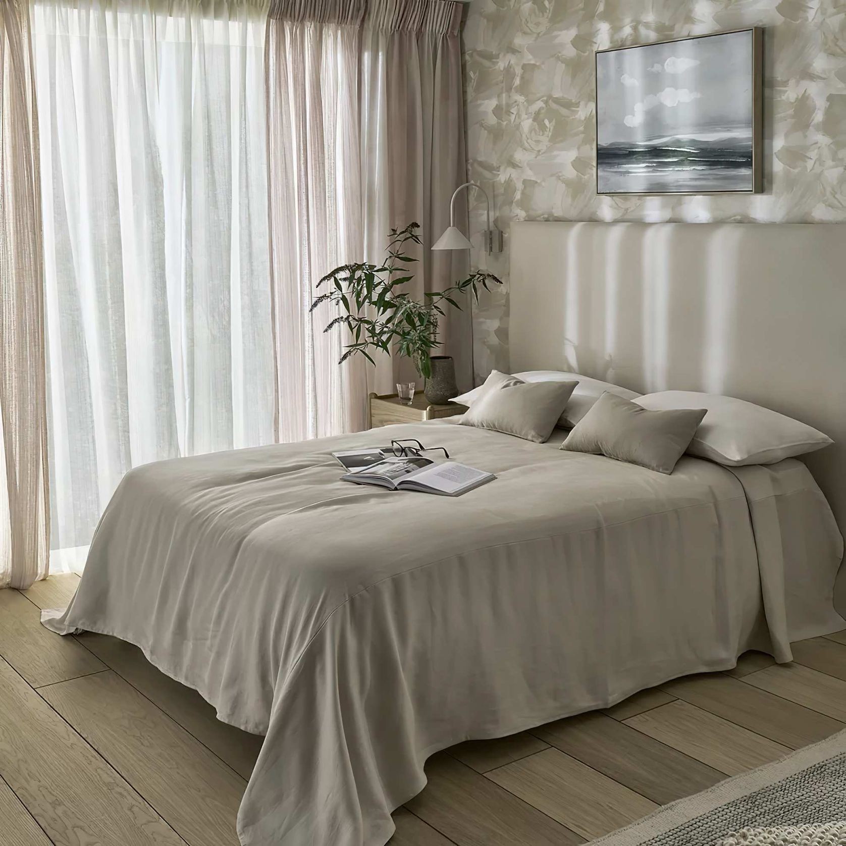 Levanto Sheers, Clarke & Clarke | Curtain Fabric gallery detail image