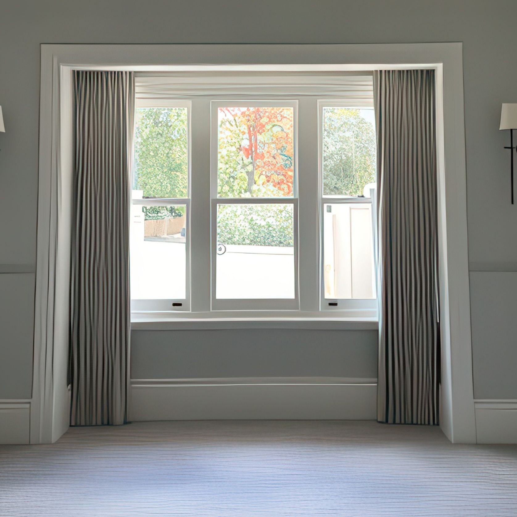 Sheer Curtains with Wave Fold Heading gallery detail image