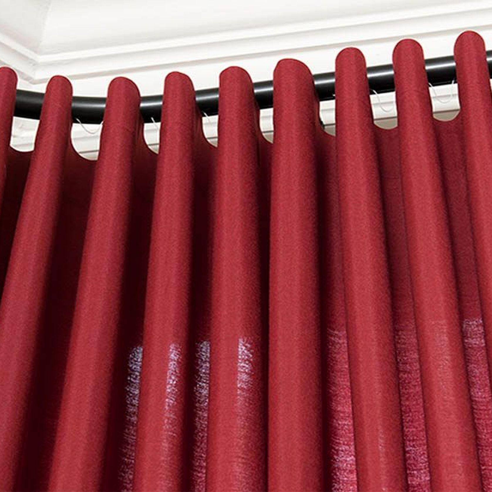 Slient Gliss Hand Drawn Curtain Poles gallery detail image