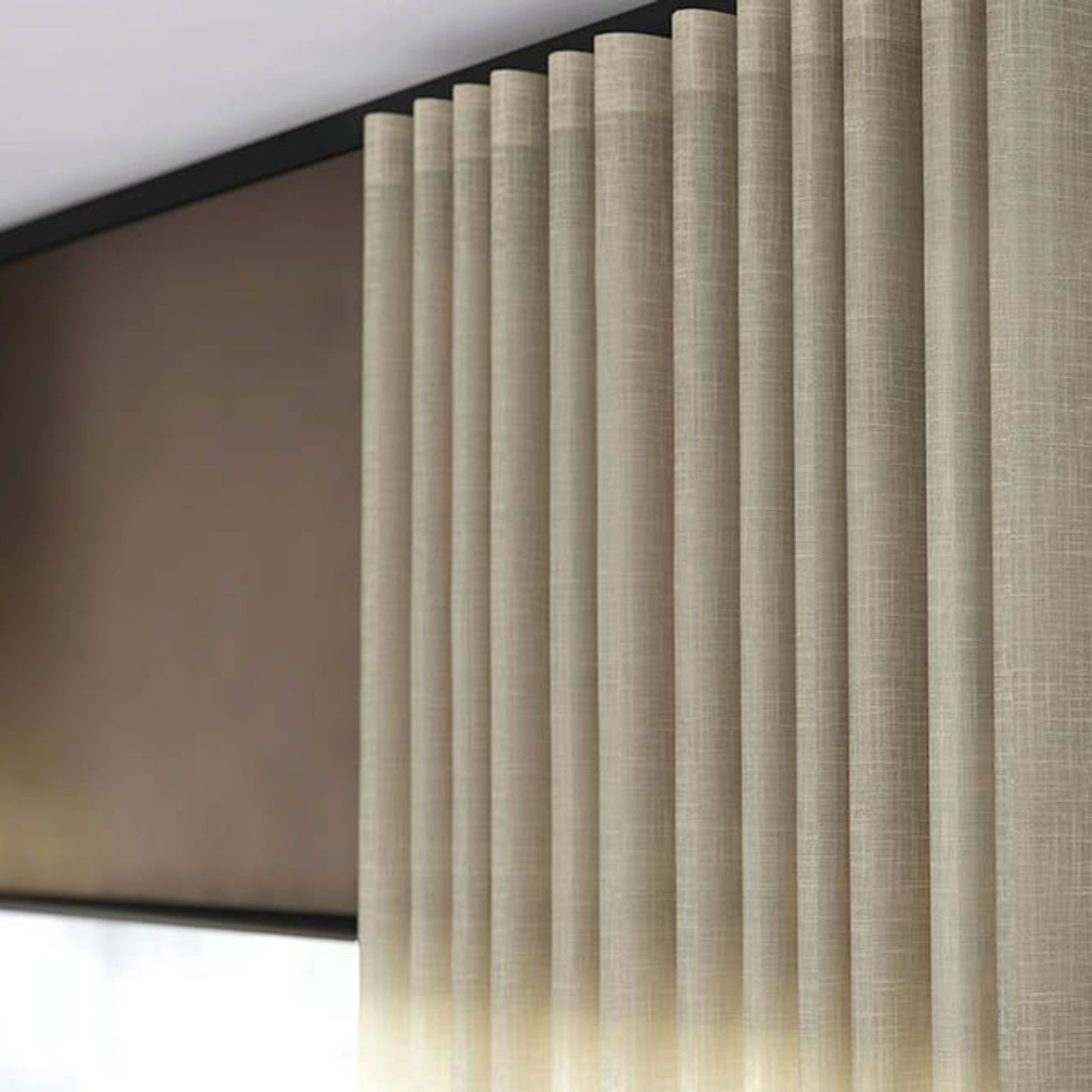 Slient Gliss Hand Drawn Curtain Poles gallery detail image