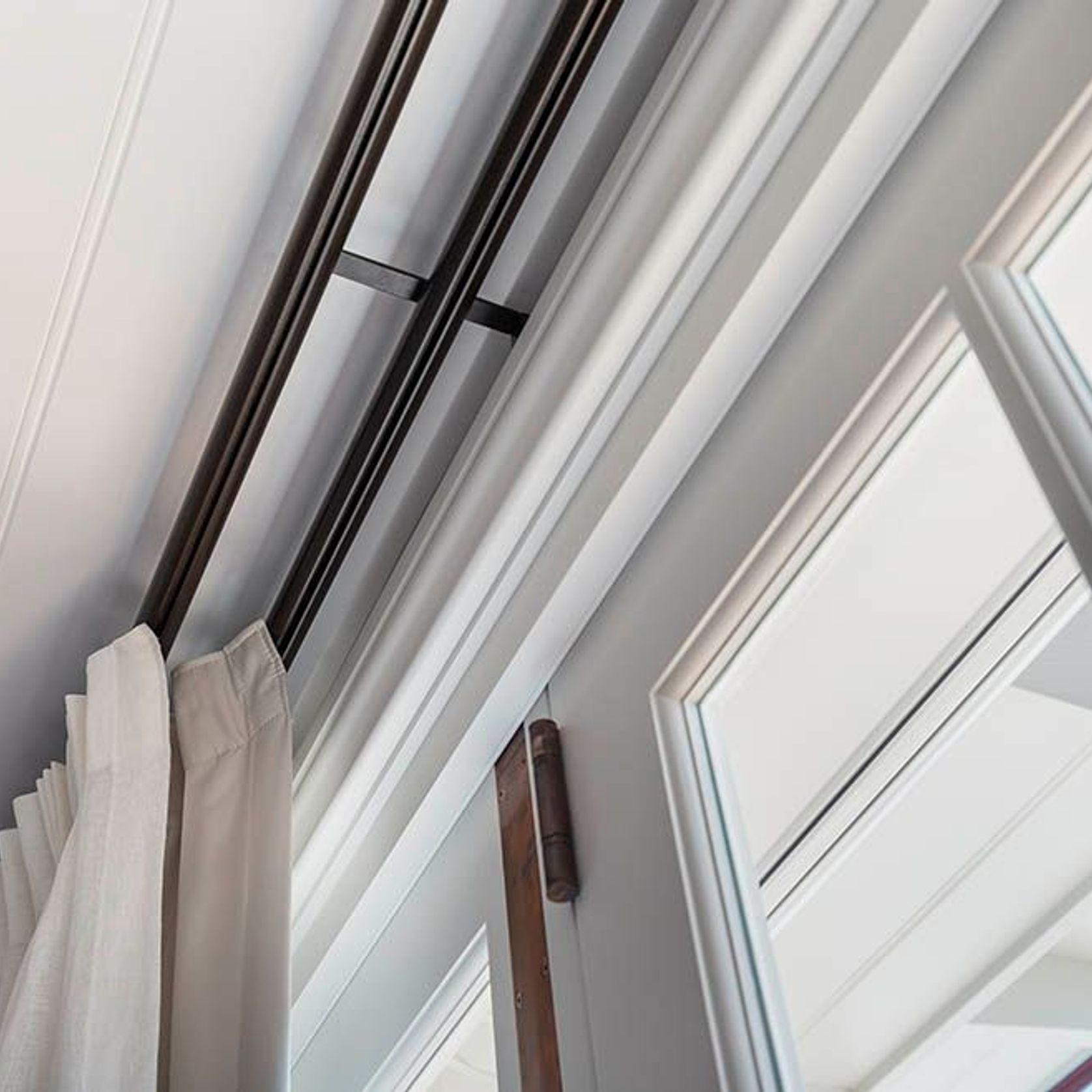 Slient Gliss Hand Drawn Curtain Poles gallery detail image