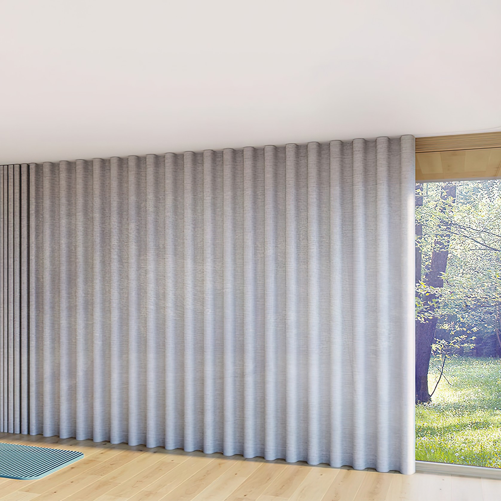 Silent Gliss Cord Operated Curtain Tracks gallery detail image
