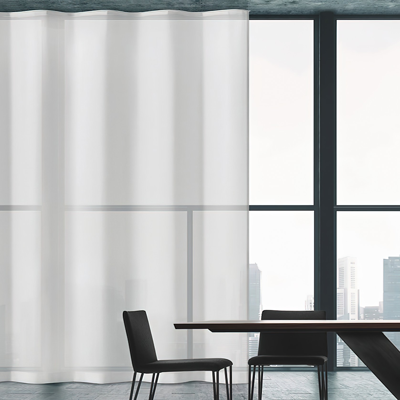 Silent Gliss Cord Operated Curtain Tracks gallery detail image