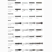 Slient Gliss Hand Drawn Curtain Poles gallery detail image