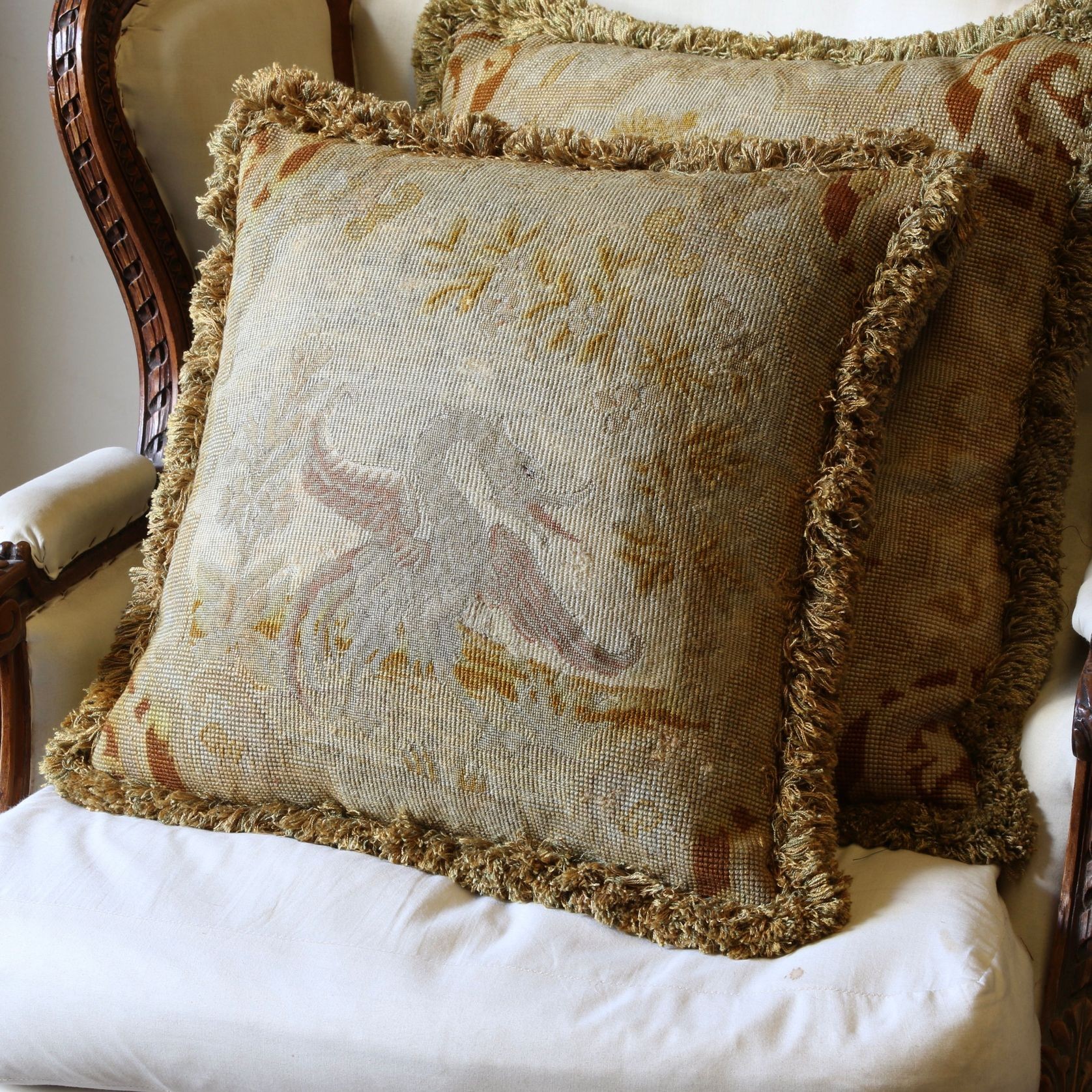 Pair of Tapestry Cushions gallery detail image