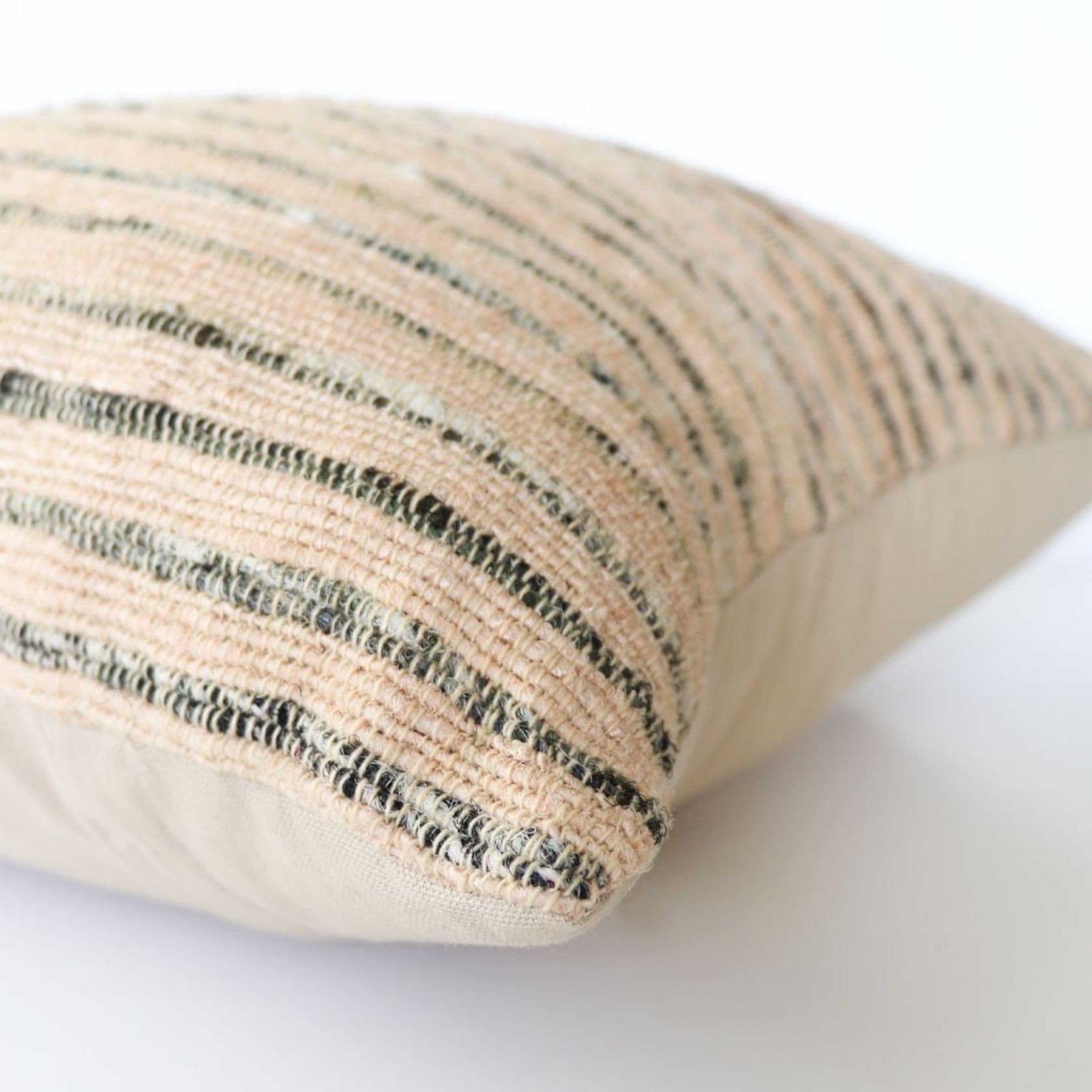 Willa 100% Cotton Stripe Cushion  gallery detail image