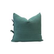 Tully Tie Cushion | Sea Mist gallery detail image