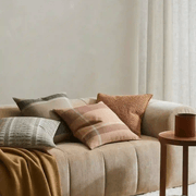 Weave Home Alberto Boucle Cushion - Copper | 50 x 50cm gallery detail image