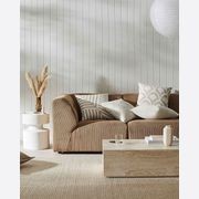 Weave Home Ava Velvet Cushion - Ecru | 50 x 50cm gallery detail image