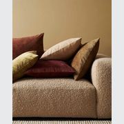 Weave Home Ava Velvet Cushion - Burnish | 50 x 50cm gallery detail image