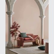 Weave Home Ava Velvet Cushion - Blush | 50 x 50cm gallery detail image