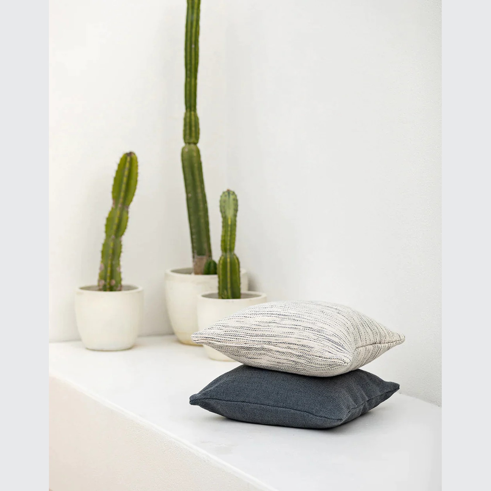 Baya Chandler In & Outdoor Cushion - Ocean | Blue tones gallery detail image