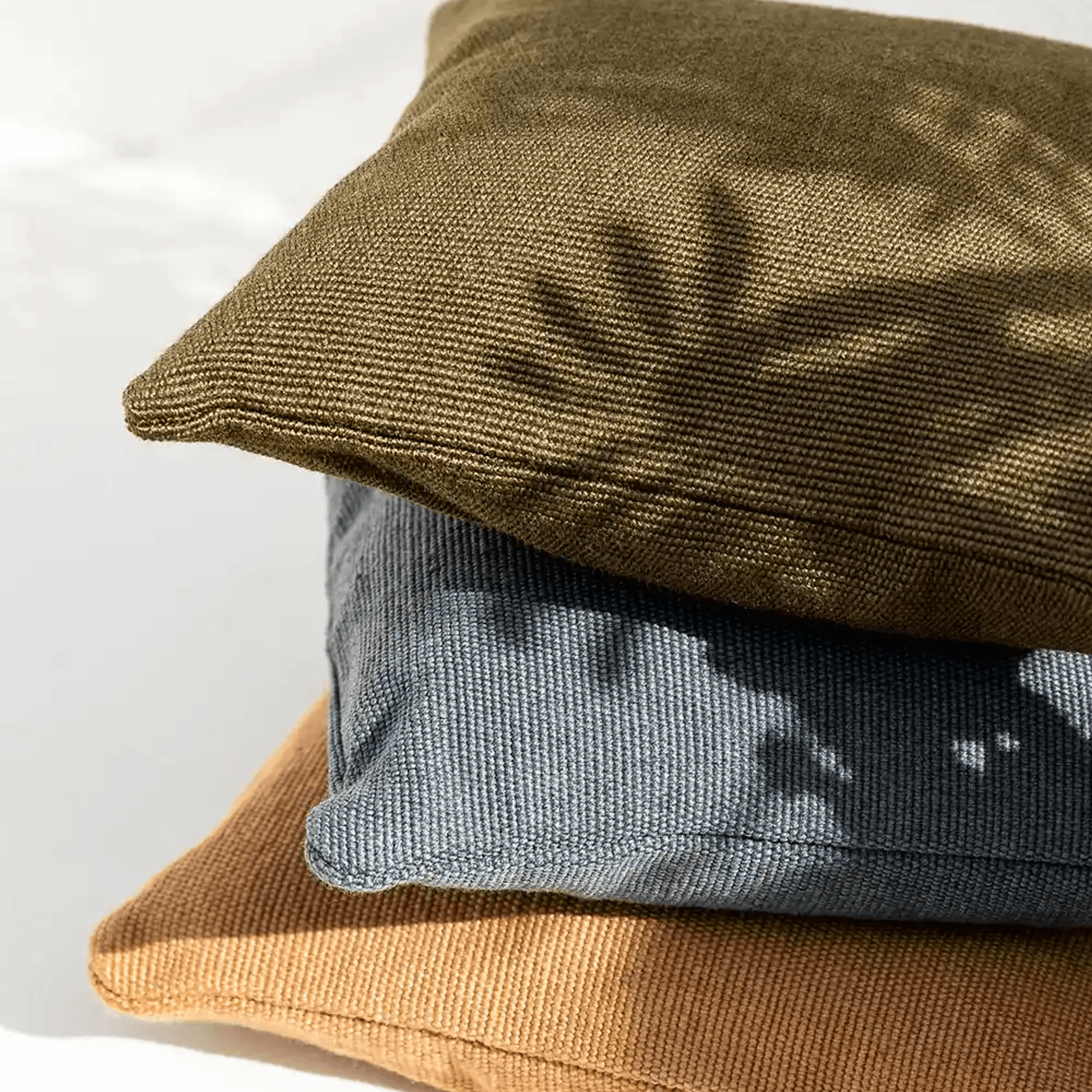 Baya Clipper In & Outdoor Cushion - Cumin | Tan Brown gallery detail image