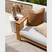Baya Clipper In & Outdoor Cushion - Cumin | Tan Brown gallery detail image
