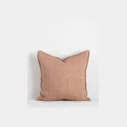 Baya Flaxmill Handwoven Linen Cushion - Clay | Two Sizes gallery detail image