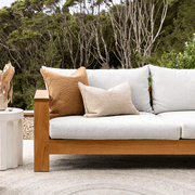 Baya Clipper In & Outdoor Cushion - Cumin | Tan Brown gallery detail image