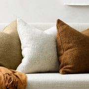 Baya Cyprian Cushion - Oatmeal | Two Sizes gallery detail image