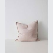 Weave Home European Linen Como Cushion - Blush | Three Sizes gallery detail image