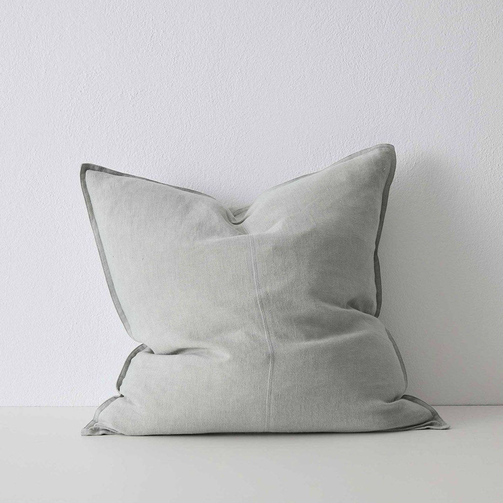 Weave Home European Linen Como Cushion - Laurel | Three Sizes gallery detail image