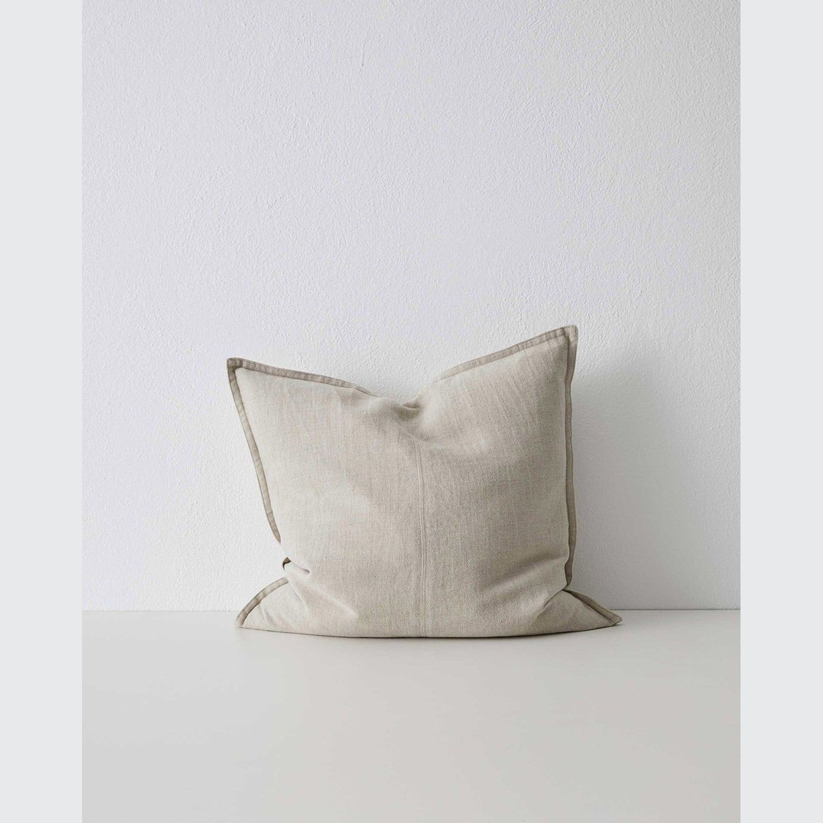 Weave Home European Linen Como Cushion - Linen | Three Sizes gallery detail image