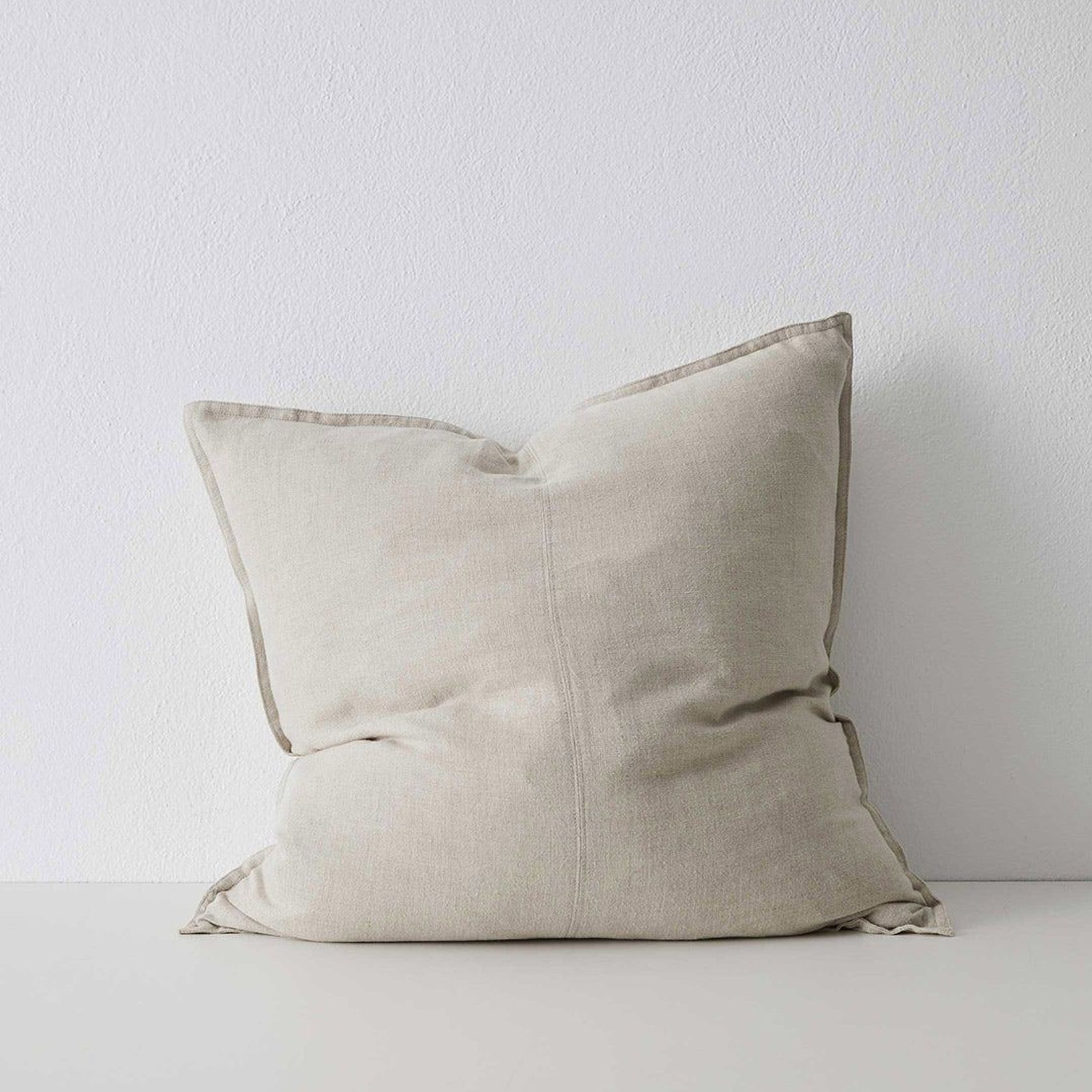 Weave Home European Linen Como Cushion - Linen | Three Sizes gallery detail image
