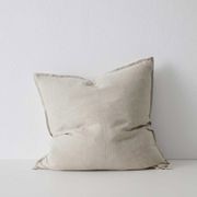 Weave Home European Linen Como Cushion - Linen | Three Sizes gallery detail image