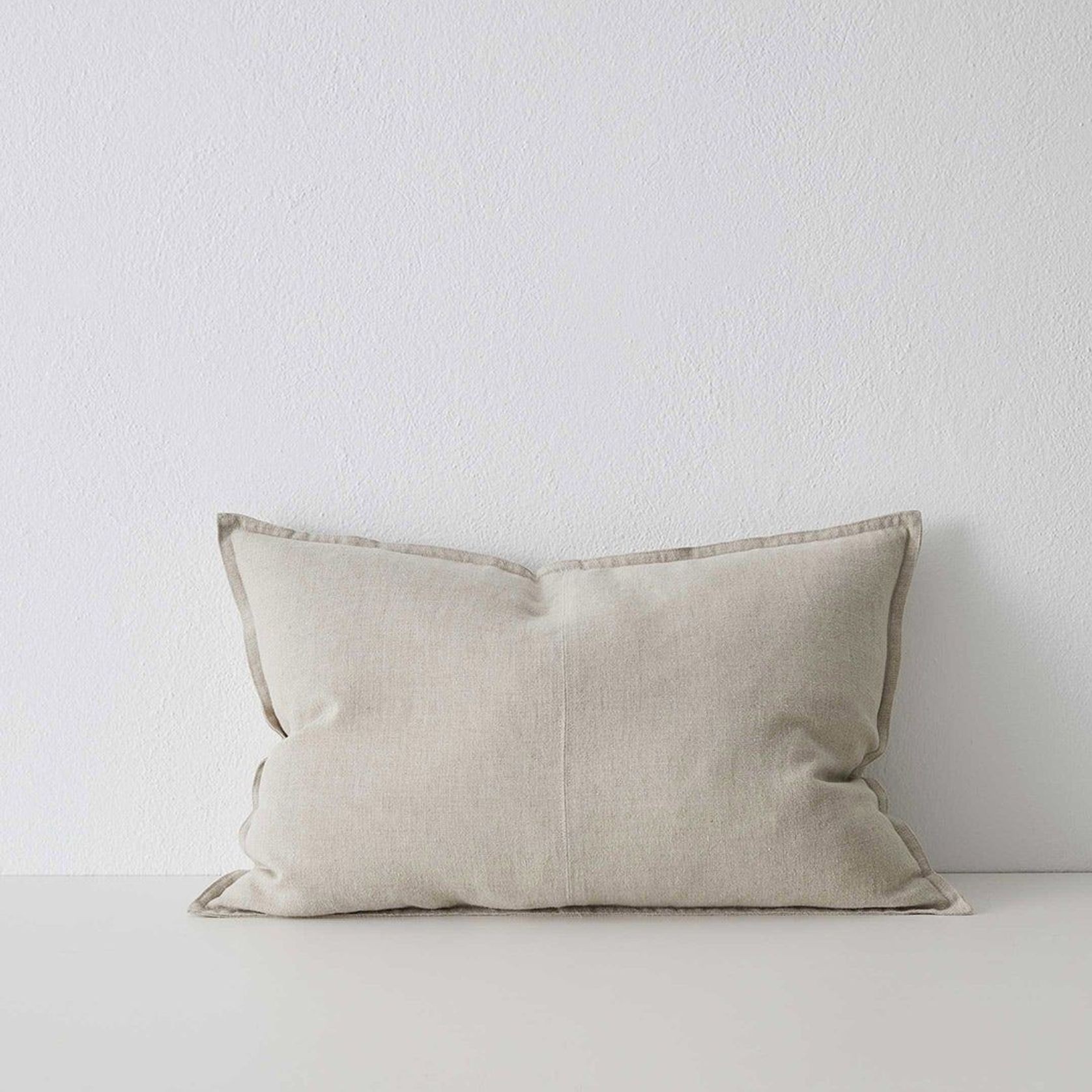 Weave Home European Linen Como Cushion - Linen | Three Sizes gallery detail image