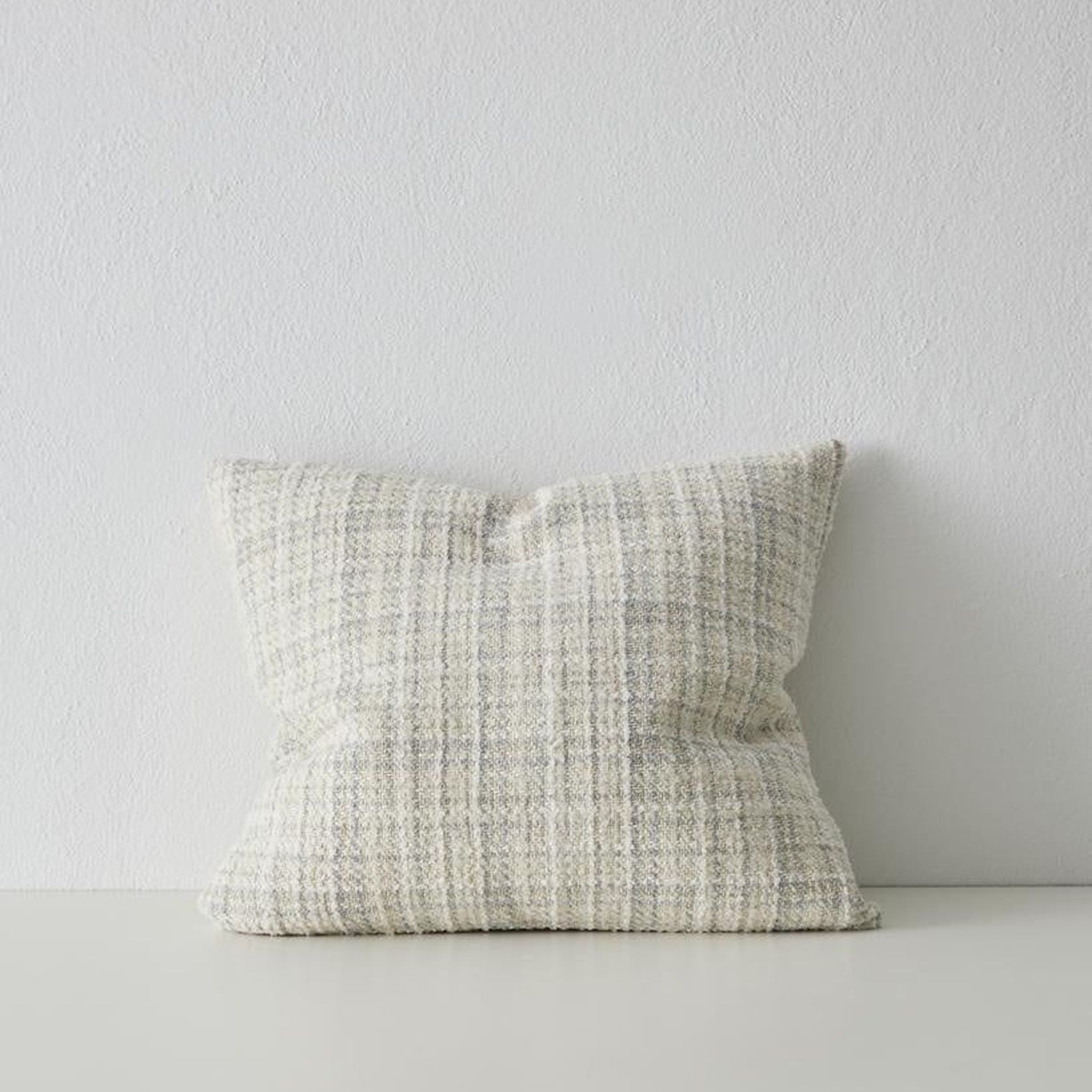Weave Home Tripoli Cushion - Pearl | 50 x 50cm gallery detail image