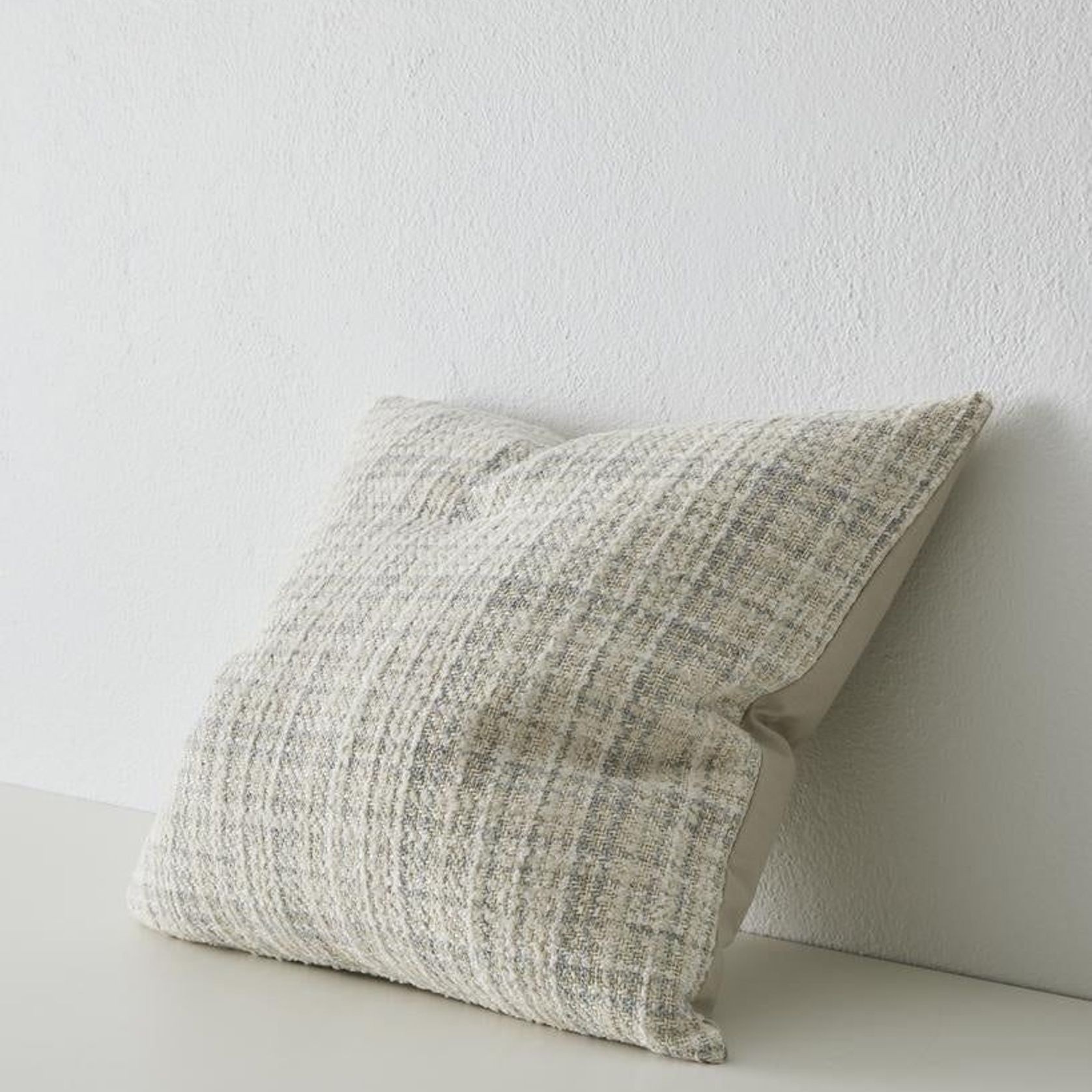 Weave Home Tripoli Cushion - Pearl | 50 x 50cm gallery detail image